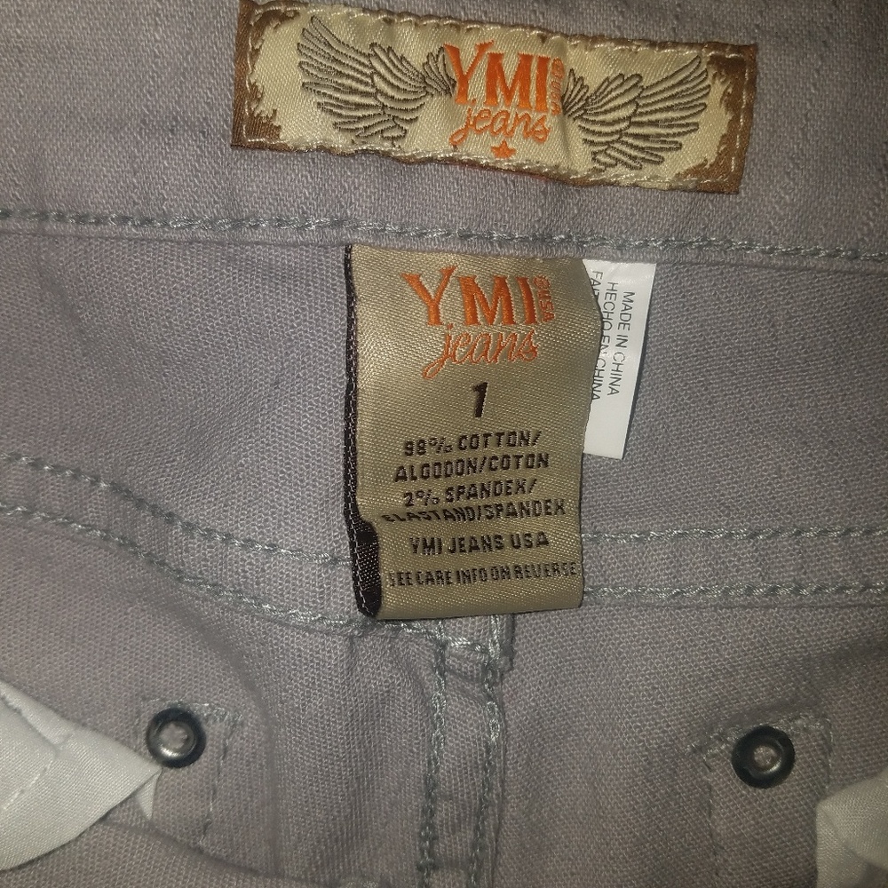 Gray YMI jeans - Picture 3 of 6
